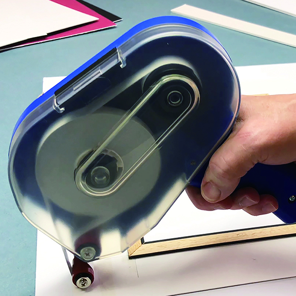 double sided tape on custome frame