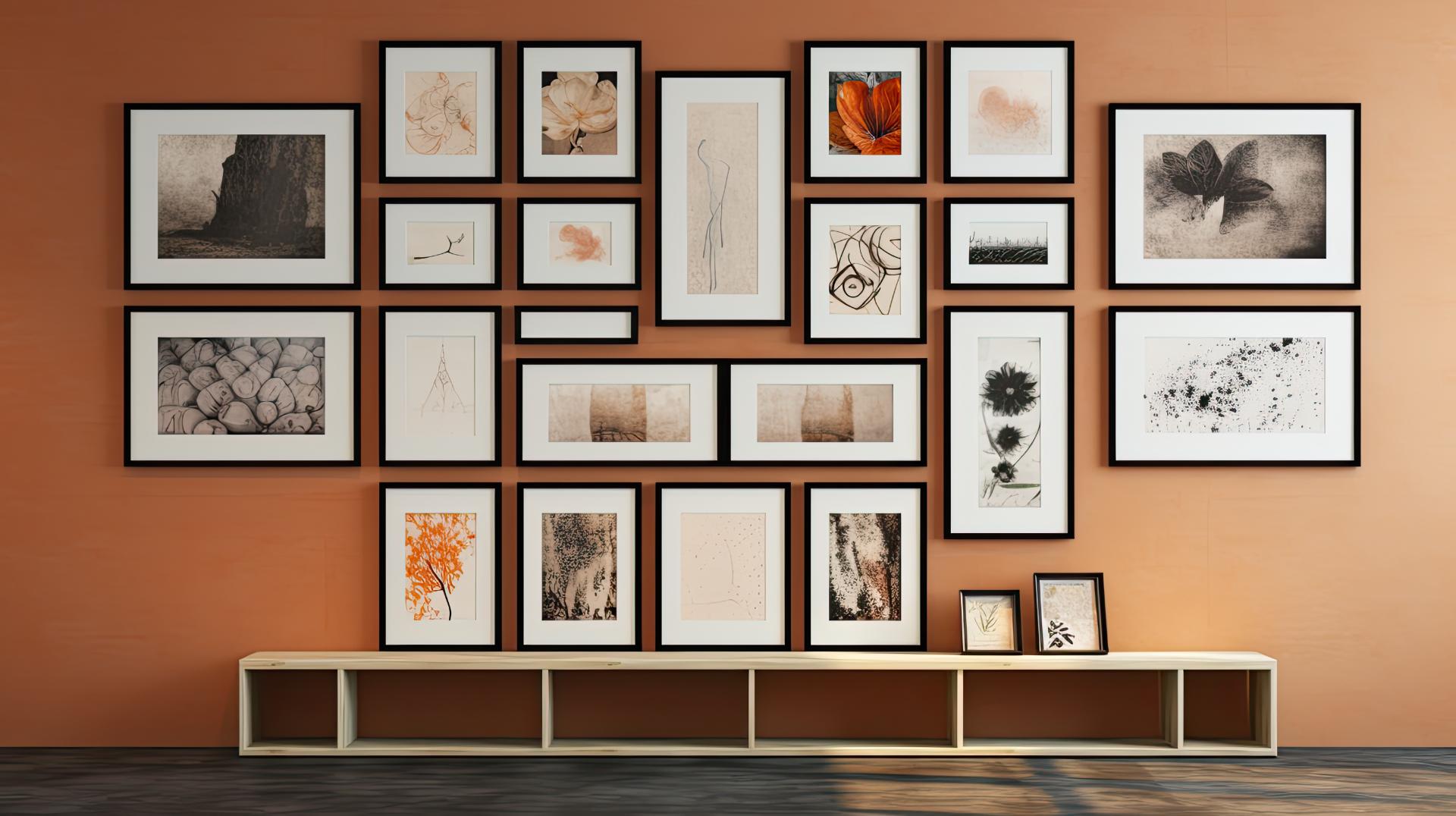 sample galery wall
